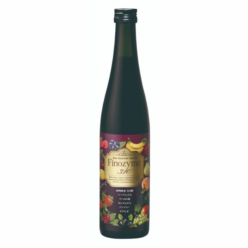 フィーノザイム310｜ボトルタイプ 500mL 高濃度植物酵素ドリンク